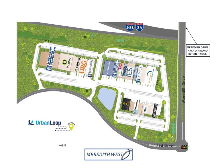 More Photos Of 4651-4677 121st St, Urbandale Showroom For Lease