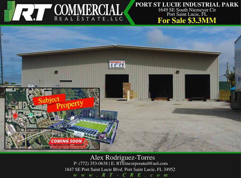 Primary Photo Of 1649 SE South Niemeyer Cir, Port Saint Lucie Warehouse For Sale