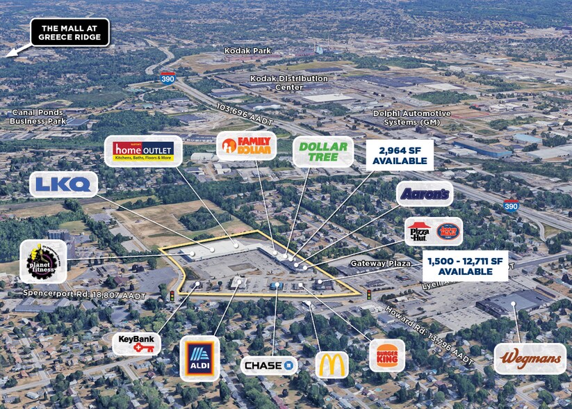 More Photos Of 20-42 Spencerport Rd, Rochester Unknown For Lease