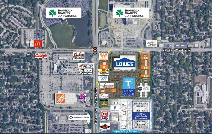 Primary Photo Of 95th St, Overland Park Land For Lease