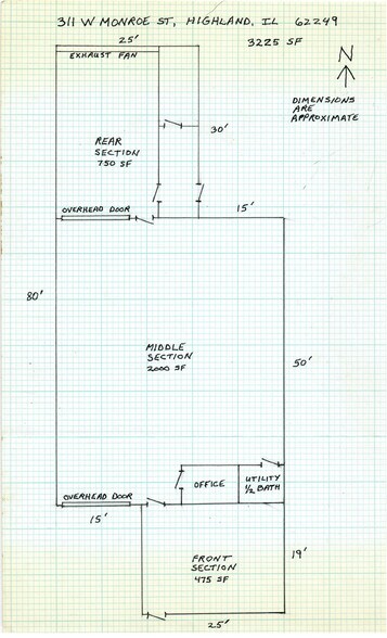 More Photos Of 311 Monroe St, Highland Warehouse For Sale