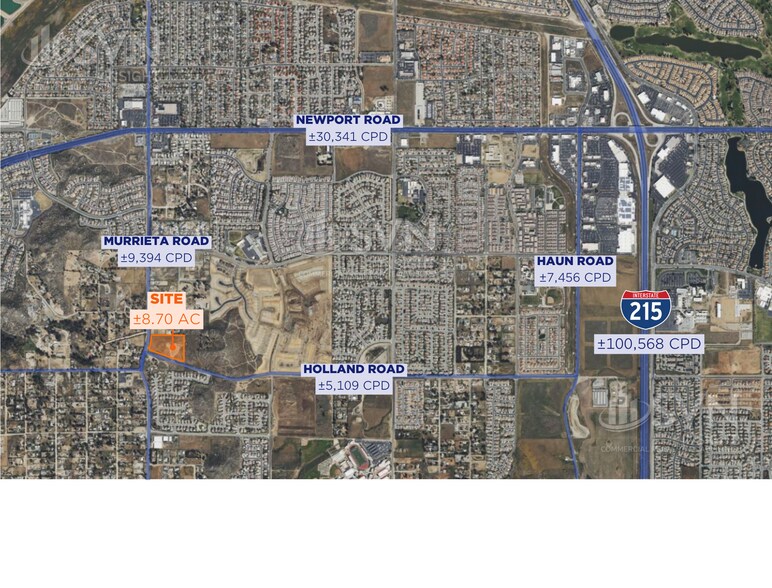More Photos Of NEC Murrieta Road, Menifee Land For Sale