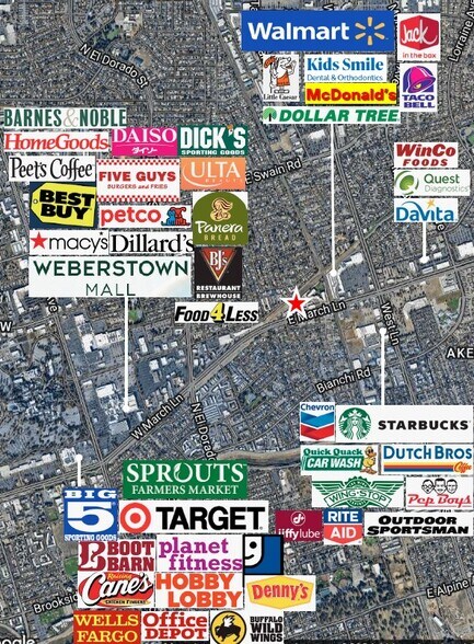 More Photos Of 811 E March Ln, Stockton Storefront For Sale