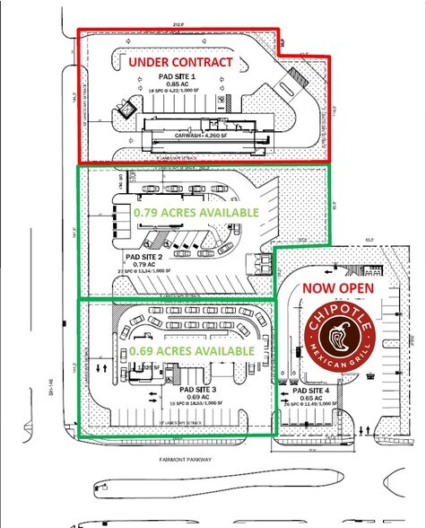 Primary Photo Of Hwy 146 & Fairmont Pky, La Porte Land For Lease