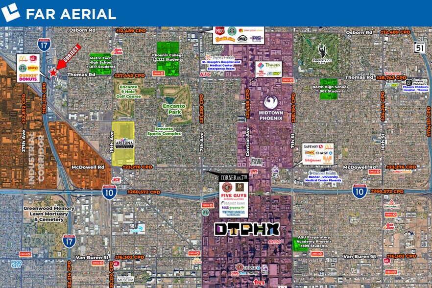 More Photos Of 2402 W Thomas Rd, Phoenix Fast Food For Lease