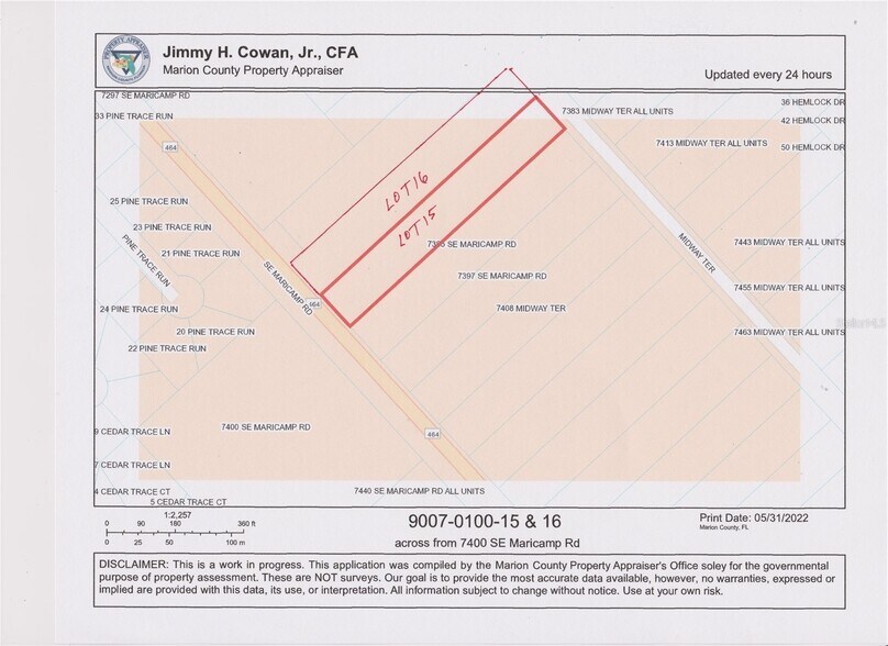 More Photos Of SE Maricamp, Ocala Land For Sale