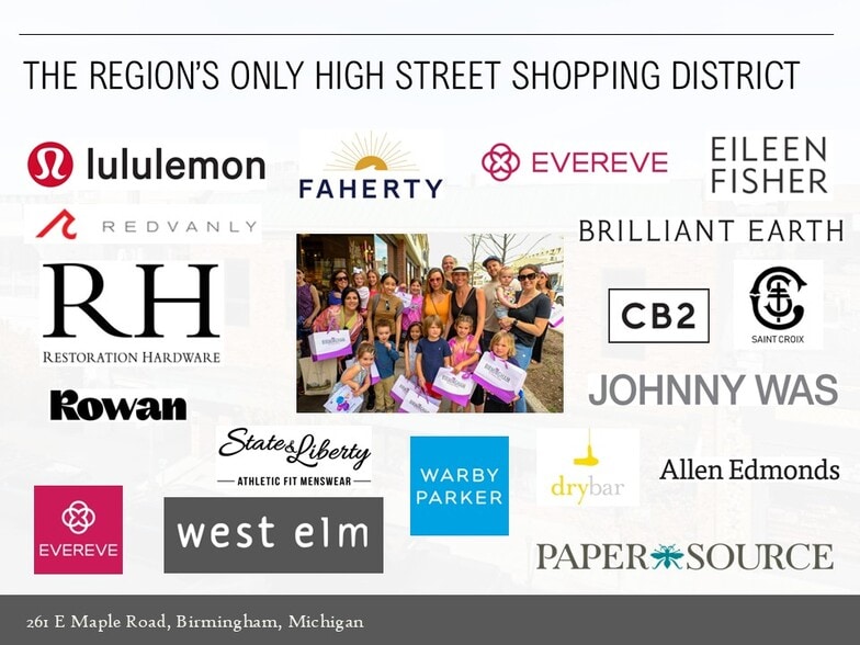 More Photos Of 261-275 E Maple Rd, Birmingham Storefront Retail Office For Lease