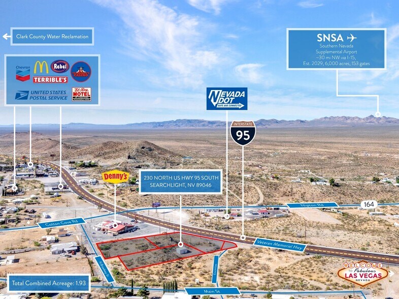 Primary Photo Of 230 US 95 South hwy, Searchlight Land For Sale