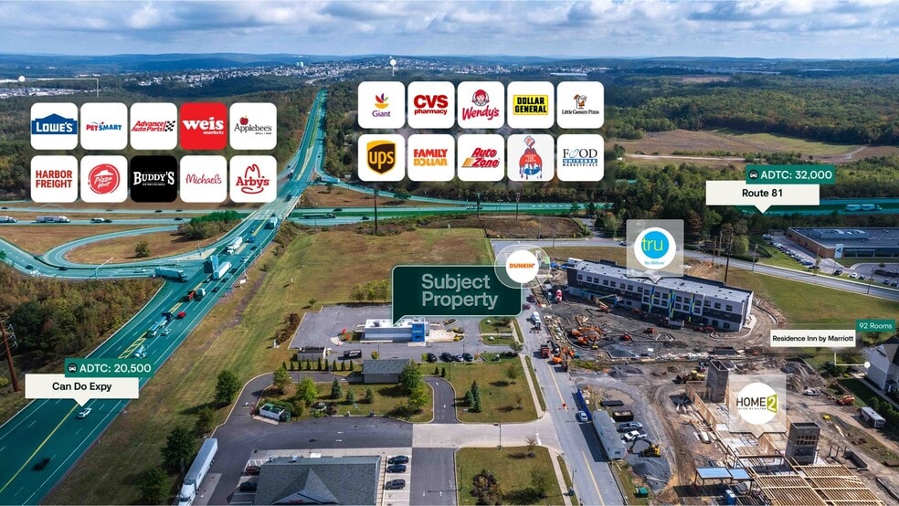 More Photos Of 58 Station Cir, Hazleton Fast Food For Sale