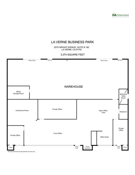 More Photos Of 2125 Wright Ave, La Verne Light Distribution For Lease