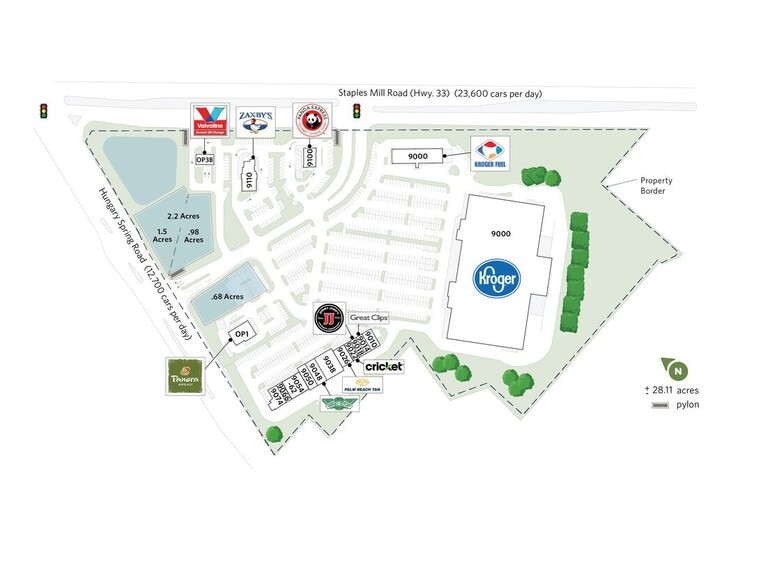 More Photos Of 9021 Hungary Spring Rd, Henrico Land For Lease