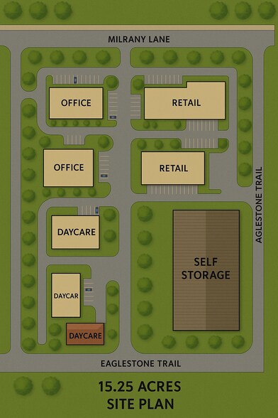 More Photos Of Corner of Milrany Ln and Eaglestone Trl ln, Melissa Land For Sale