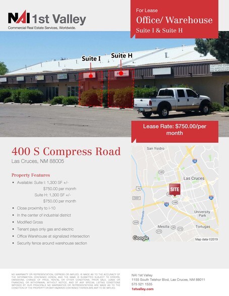 More Photos Of 400 S Compress Rd, Las Cruces Service For Lease