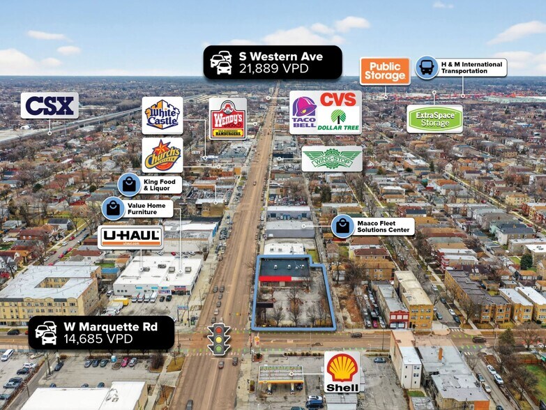 More Photos Of 6714 S Western Ave, Chicago Auto Repair For Sale