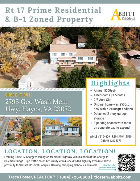 Primary Photo Of 2795 George Washington Memorial Hwy, Hayes Office Residential For Sale