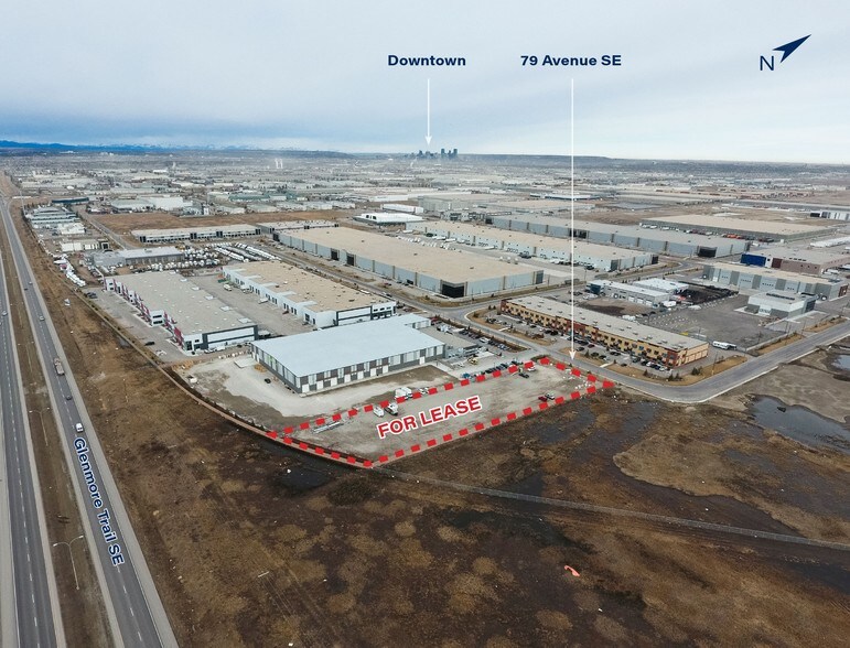 More Photos Of 6429 79th Ave SE, Calgary Land For Lease