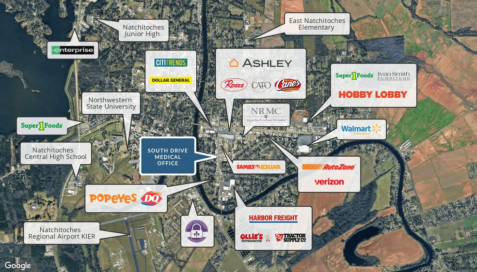 More Photos Of 117 South Dr, Natchitoches Office For Lease