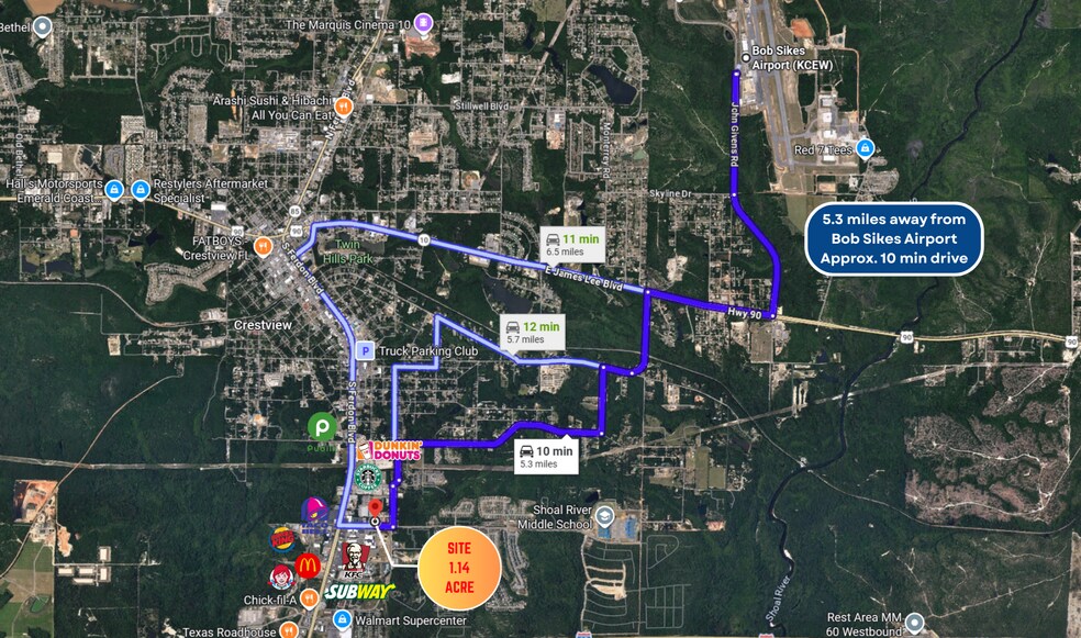 More Photos Of Redstone Avenue, Crestview Land For Sale