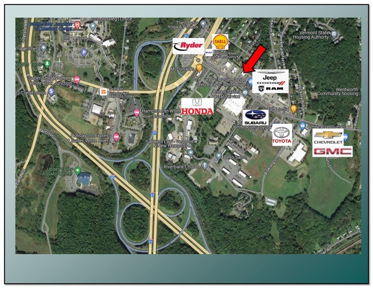 More Photos Of 160 Sykes Mountain Ave, White River Junction Auto Dealership For Sale