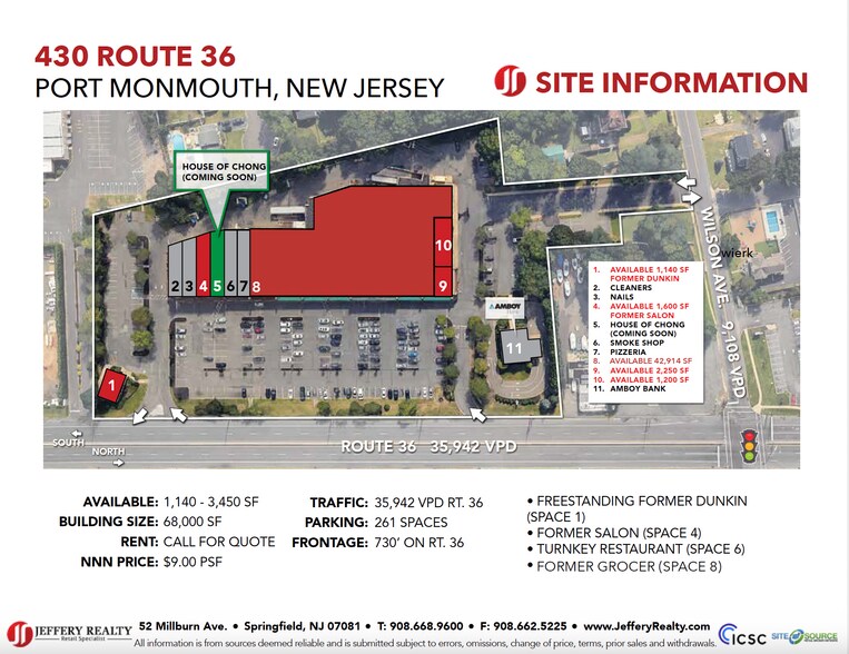 More Photos Of 430 State Hwy Rte 36, Middletown Unknown For Lease