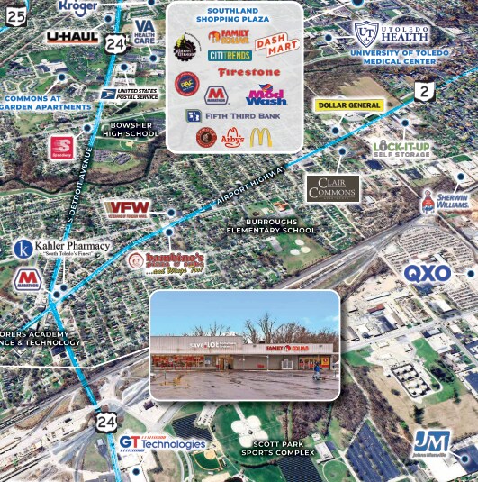 More Photos Of 1703 Airport Hwy, Toledo Department Store For Sale
