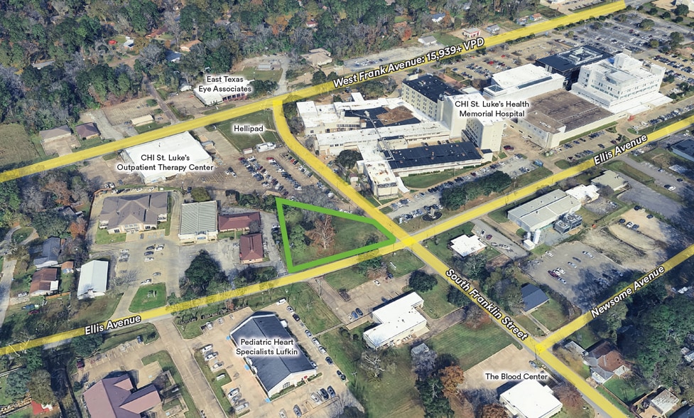 Primary Photo Of 1206 Ellis Ave, Lufkin Land For Sale