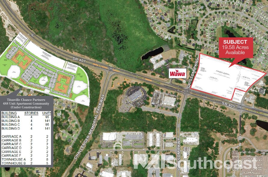 More Photos Of SR 405 & Grissom Pky, Titusville Land For Sale