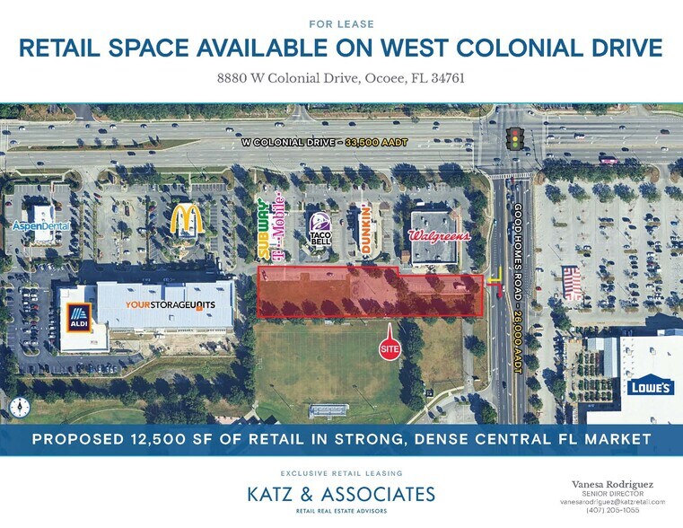 Primary Photo Of 8880 W Colonial Dr, Orlando Storefront Retail Office For Lease