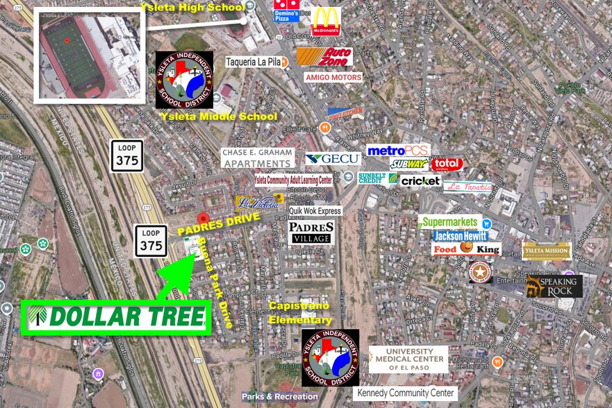 More Photos Of 318 Padres dr, El Paso Freestanding For Sale