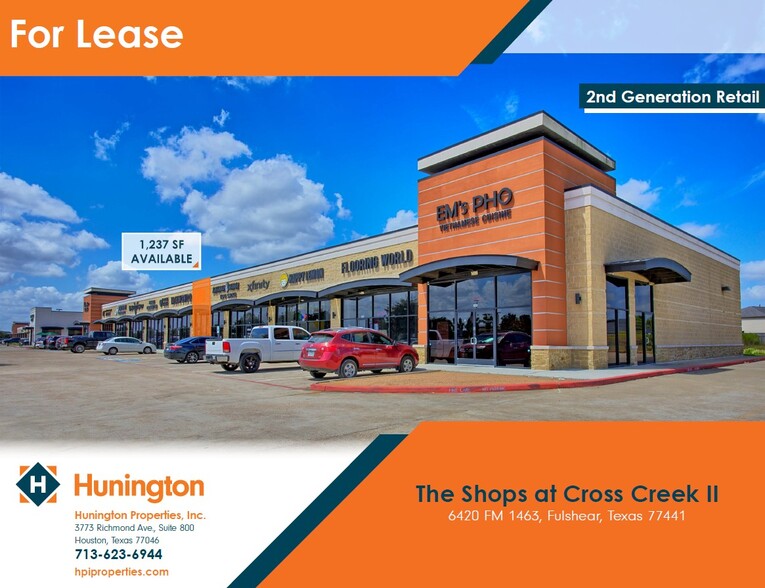 Primary Photo Of 6420 FM 1463 Rd, Katy Storefront For Lease