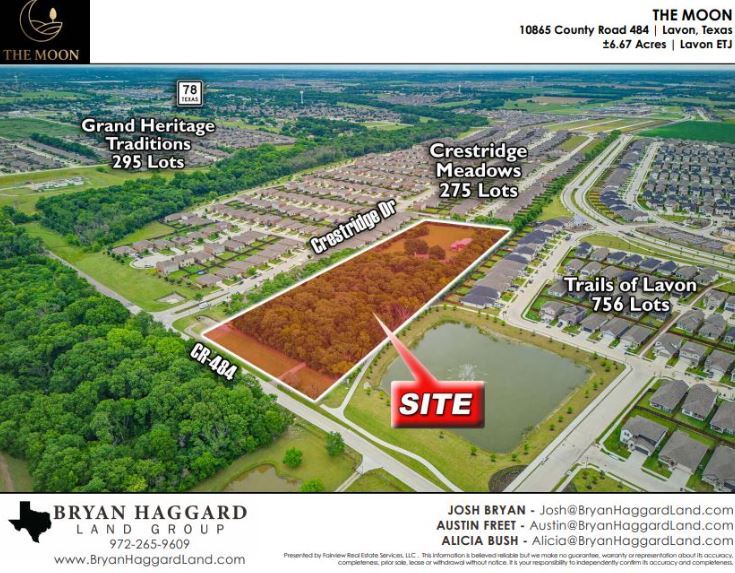 Primary Photo Of 10865 County Road 484, Lavon Land For Sale