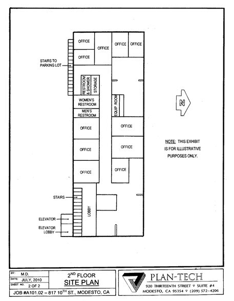 More Photos Of 817-819 10th St, Modesto Office For Sale