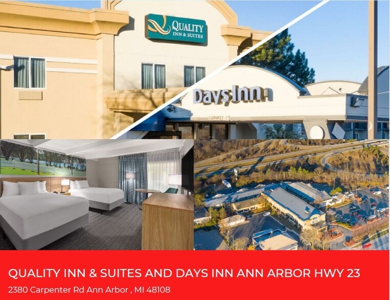 Primary Photo Of 2376 Carpenter Rd, Ann Arbor Hotel For Sale