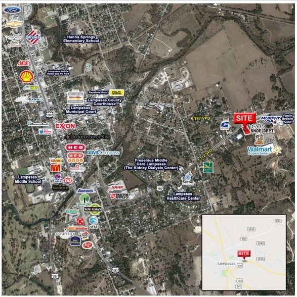 More Photos Of 1702 Central Texas Expy, Lampasas General Retail For Lease