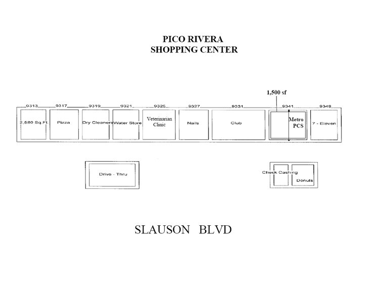 More Photos Of 9311-9347 Slauson Ave, Pico Rivera Unknown For Lease