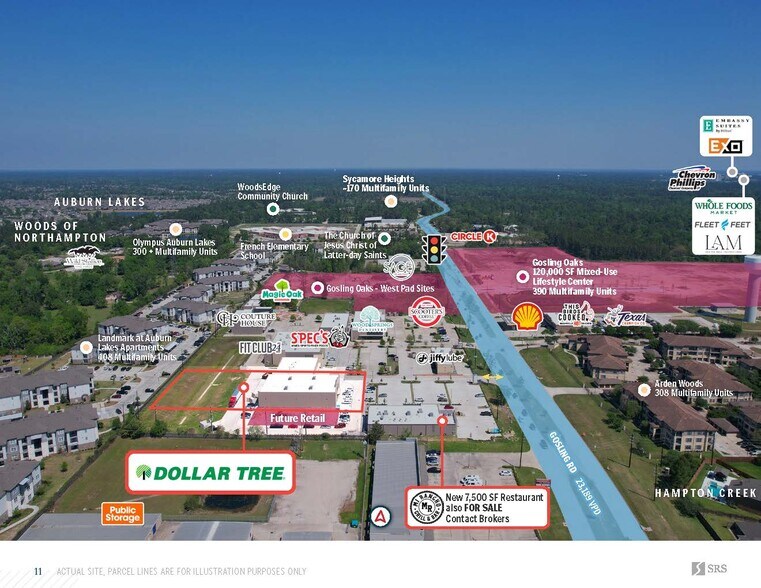 More Photos Of 24527 Gosling Rd, Spring Storefront For Sale