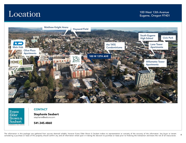 More Photos Of 100 W 13th Ave, Eugene Office For Lease