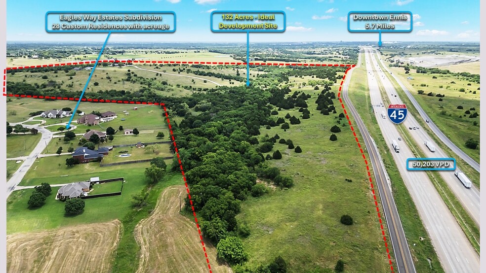 Primary Photo Of 0 Interstate 45, Ennis Land For Sale