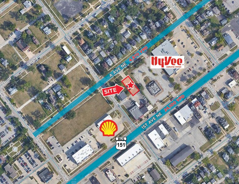 Primary Photo Of 1511 A Avenue, Cedar Rapids Land For Sale