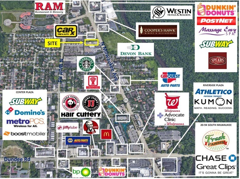 More Photos Of 528 N Milwaukee Ave, Wheeling Auto Repair For Sale