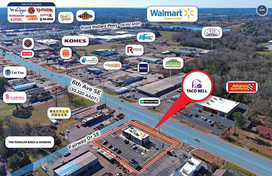 More Photos Of 2142 6th Ave SE, Decatur Fast Food For Sale