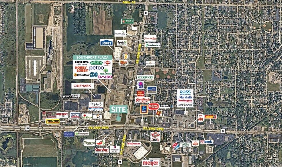 More Photos Of NWC of Highway 30 & Highway 50, Kenosha Land For Lease