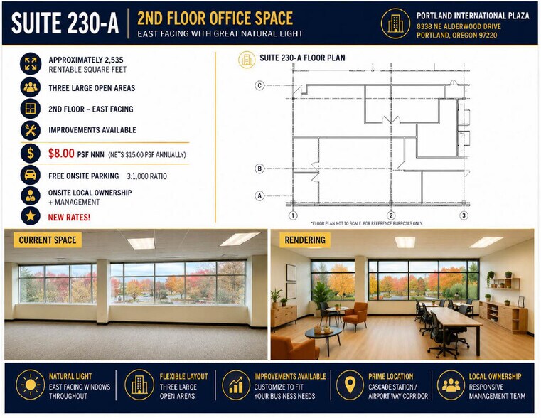More Photos Of 8338 NE Alderwood Rd, Portland Loft Creative Space For Lease