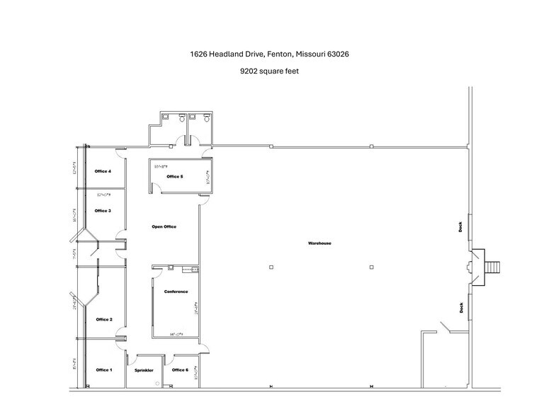 More Photos Of 1626 Headland Dr, Fenton Warehouse For Lease