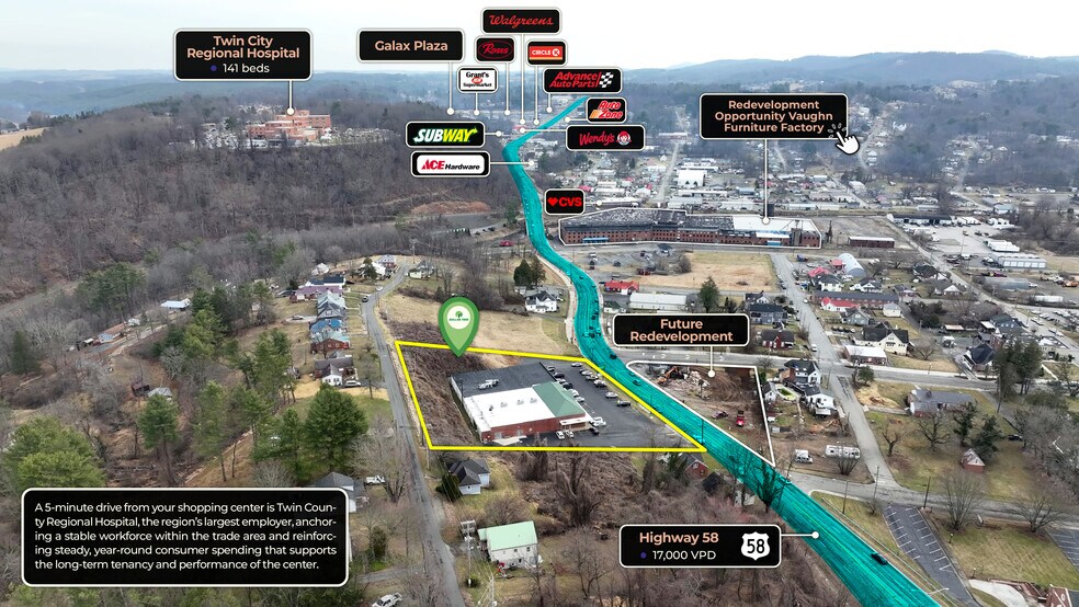 More Photos Of 104 W Stuart Dr, Galax Convenience Store For Sale