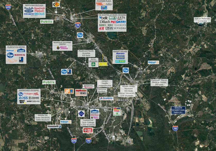 More Photos Of 2840 Riverside Dr, Macon-Bibb Freestanding For Sale