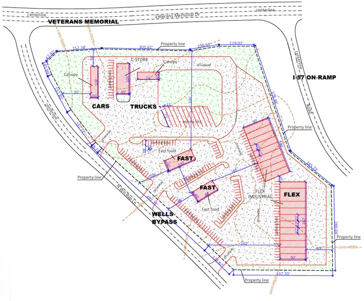 More Photos Of Veterans Memorial dr @ Mills Bypass, Mount Vernon Land For Sale