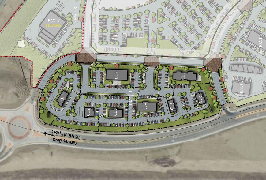 More Photos Of Airport Boulevard & Frontage Rd, Belgrade Land For Lease