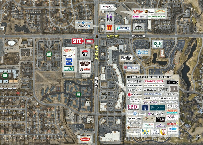 More Photos Of 2191 N Rock Rd, Wichita Restaurant For Lease