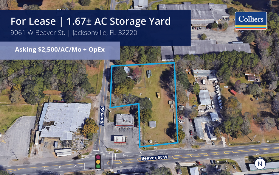 Primary Photo Of 9061 W Beaver St, Jacksonville Land For Lease